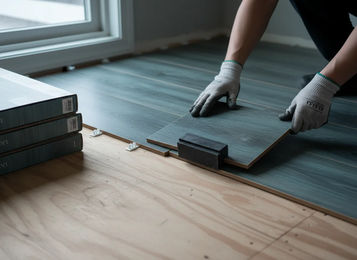 Luxury Vinyl Plank Installation company in Clare, MI